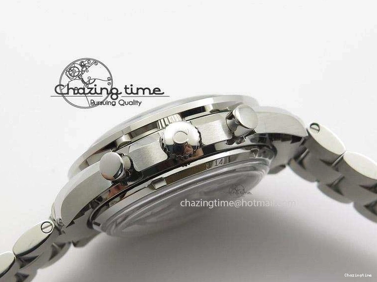 0728 Efficient Speedmaster Professional Moonwatch Chrono AXF Best Edition On SS Bracelet A 8286
